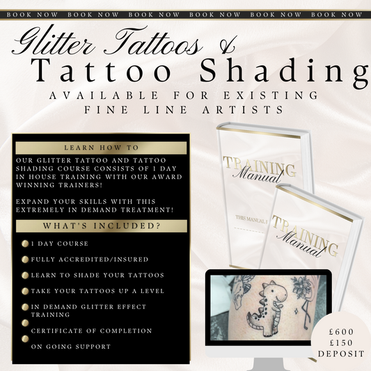 Glitter Tattoo and Tattoo Shading